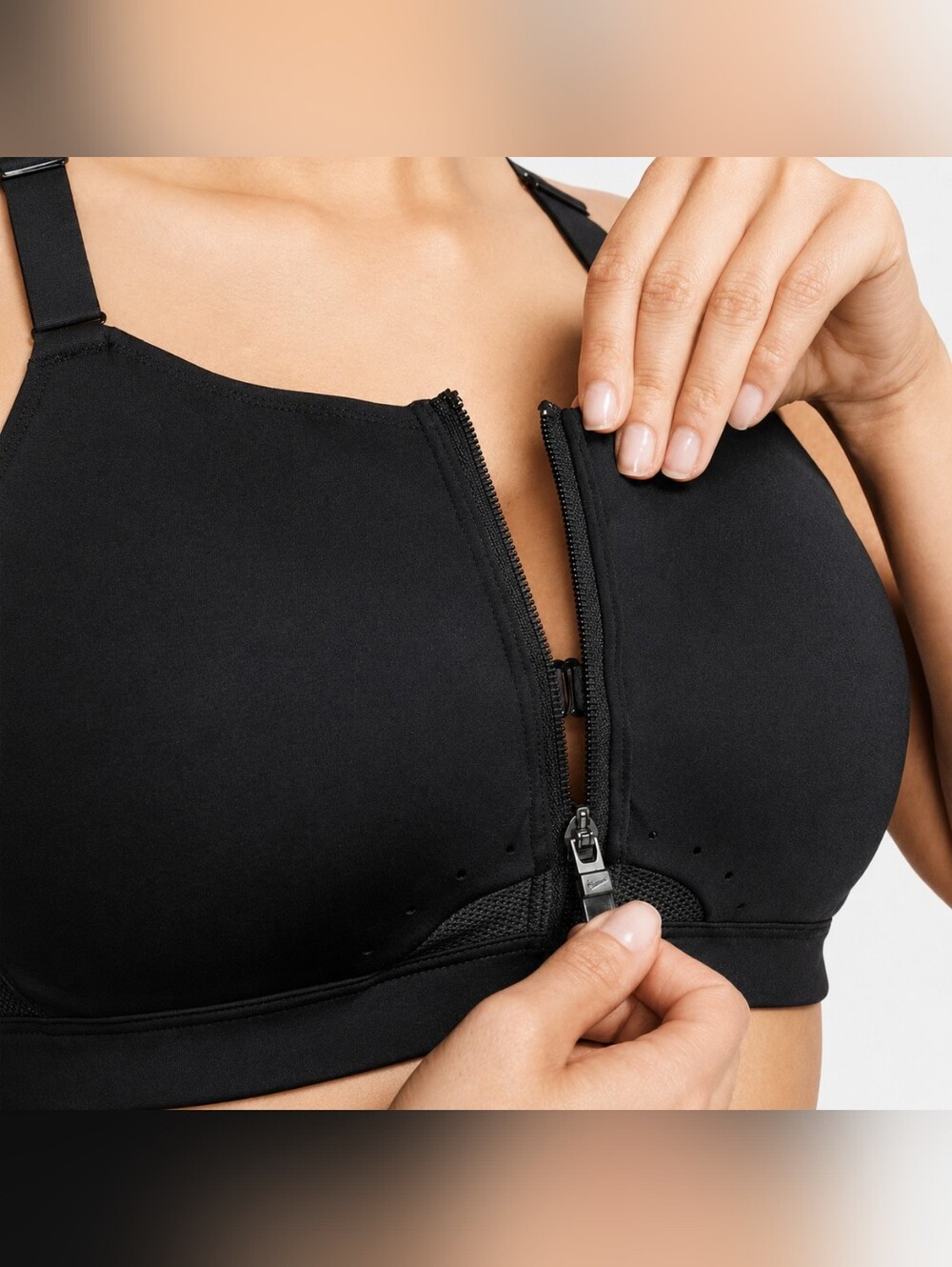 Nike | Women's 'Alpha Dri-Fit' Sports Bra (Black), Size XS - Picture 2 of 7